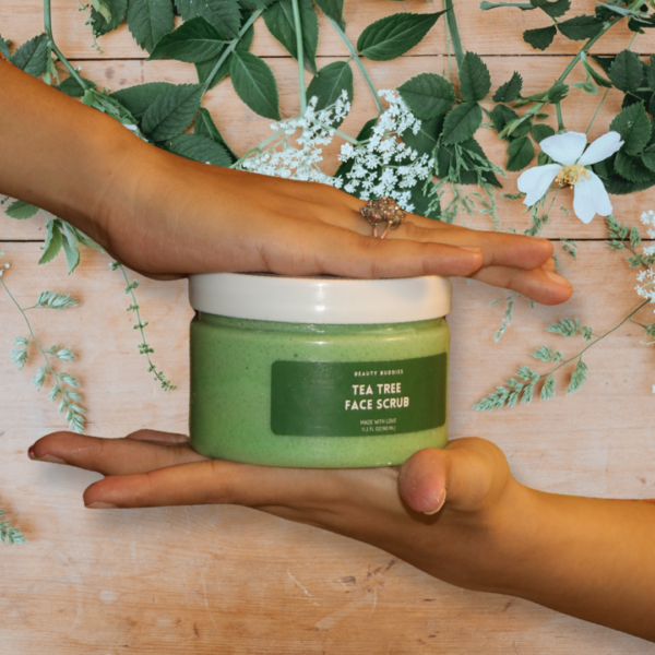 Tea tree face scrub