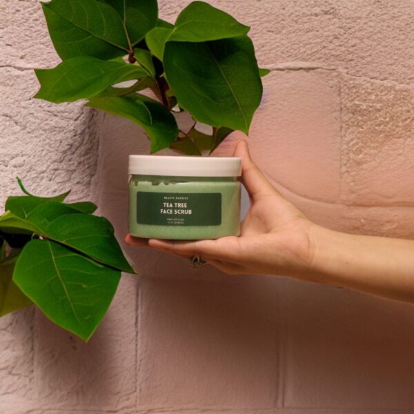 Tea tree face scrub