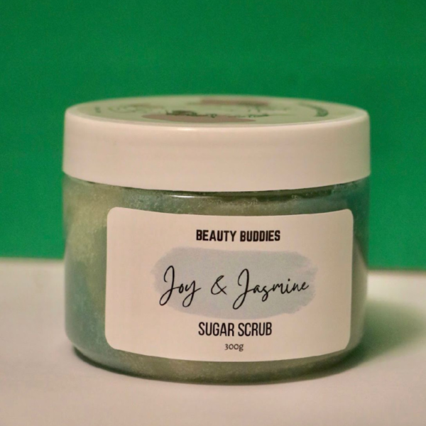 JOY AND JASMINE FOAMING BODY SUGAR SCRUB